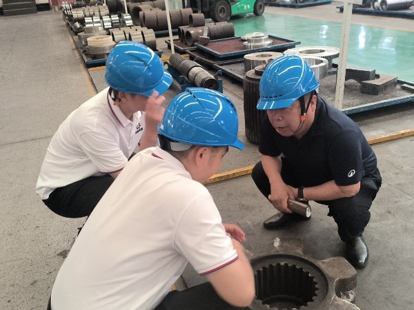 山西景總蒞臨河南雙志考察，聚焦鏈輪軸組工藝及產能